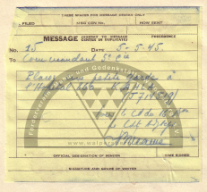 Ordre du 05.05.1945