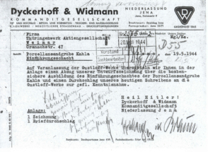 Dyckerhoff & Widmann Einführungsschacht 20.05.44